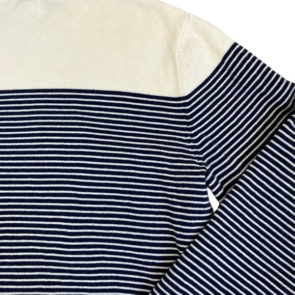 Frederik Anderson Copenhagen Mens Crewneck Sweater Fine-knit Striped Unisex - Picture 11 of 16